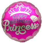 18" Happy Birthday - Princess Crown (20ct) - Party America