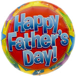 18" Happy Father's Day Multicolor Stars (50ct) - Party America