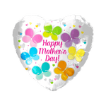 18" Happy Mother's Day Colorful Butterflies (50ct) - Party America