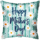 18" Happy Mother's Day Daisies on Mint Balloon (100ct) - Conver USA