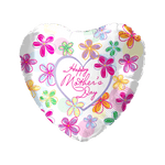 18" Happy Mother's Day Flower (50ct) - Party America