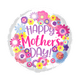 18" Happy Mother's Day Flowers (50ct) - Party America