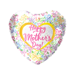 18" Happy Mother's Day Flowers (50ct) - Party America