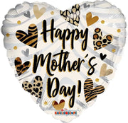 18" Happy Mother's Day Hearts (100ct) - Conver USA