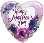 18" Happy Mother's Day Violet Flowers (100ct) - Conver USA