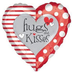 18" Heart Hugs and Kisses - Anagram