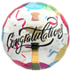 18" Holographic Congrats Grad Multicolor (50ct) - Party America