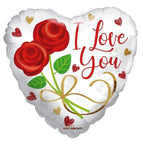 18" I Love You Two Roses - Winner Party