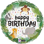18" Jungle Birthday - Betallic