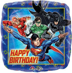 18" Justice League - Happy Birthday - Anagram