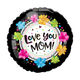 18" Love You Mom Bright Floral (50ct) - Party America