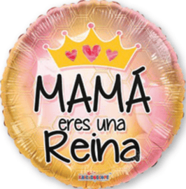 18" Mama Eres Una Reina (100ct) - Conver USA