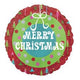 18" Merry Christmas Wreath - Anagram