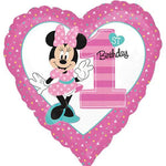 18" Minnie Mouse - 1st Birthday - Anagram