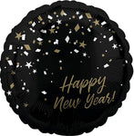 18" NEW YEARS Pop - Standard Foil Balloon - Pack of 10 - Anagram