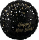 18" NEW YEARS Pop - Standard Foil Balloon - Pack of 10 - Anagram