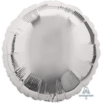 18" Round - Silver (25ct) - Anagram