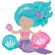 18" Sitting Shimmering Mermaid - Anagram