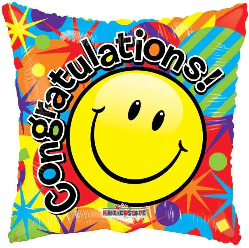 18" Smiley Congratulations (100ct) - Conver USA