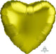 18" Solid Hearts - Luxe Lemon (100ct) - Anagram