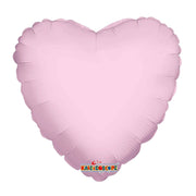 18" Solid Hearts - Light Pink (100ct) - Conver USA