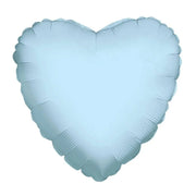 18" Solid Hearts - Light Blue (100ct) - Conver USA