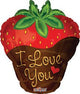 18" Strawberry I Love You - Winner Party