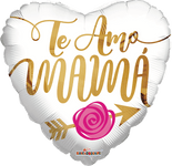 18" Te Amo Mama Heart (100ct) - Conver USA