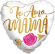 18" Te Amo Mama Heart (100ct) - Conver USA