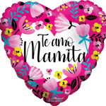 18" Te Amo Mamita Flowers (100ct) - Conver USA