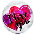 18" Watercolor I Love You - Conver USA
