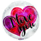 18" Watercolor I Love You - Conver USA