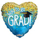 18" Way to Go Grad Blue (100ct) - Conver USA
