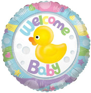 18" Welcome Baby - Rubber Duck Clearview - Conver USA