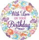 18" With Love On Your Birthday (10ct) - Anagram