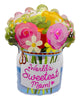 18" World's Sweetest Mom! Jar With Flowers (100ct) - Conver USA