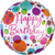 Happy Birthday Polka Dots 17" Balloon