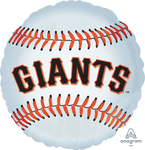 San Francisco Giants MLB Baseball 17" Balloon