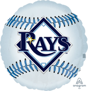 Tampa Bay Rays MLB Baseball 18″ Balloon