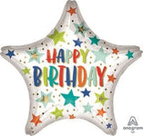 19" Birthday Stars & Dots - Anagram