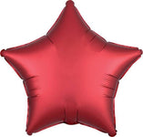 19" Star - Satin Luxe Sangria (10ct) - Anagram