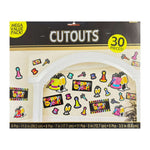 Cutouts - Happy New Year (30ct) - Amscan