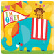 10" Paper Plates - 1st Birthday Circus (8ct) - Amscan