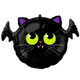 20" Black Cat Bat