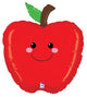 21" APPLE  Produce Pal - Foil Balloon - Betallic