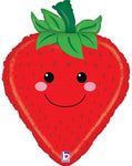 21" STRAWBERRY  Produce Pal - Foil Balloon - Betallic