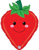 21" STRAWBERRY  Produce Pal - Foil Balloon - Betallic