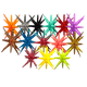 22" Exploding Starburst - Winner Party