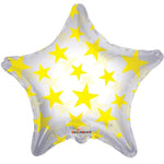 22" Yellow Star - Transparent - Conver USA