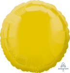 Yellow Decorator Circle 18″ Balloon